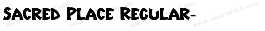 Sacred Place Regular字体转换